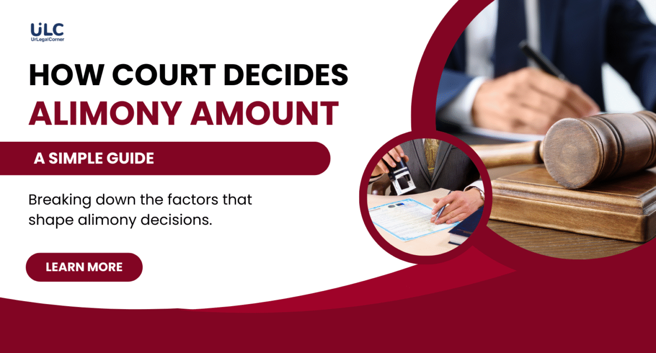 How court decided alimony